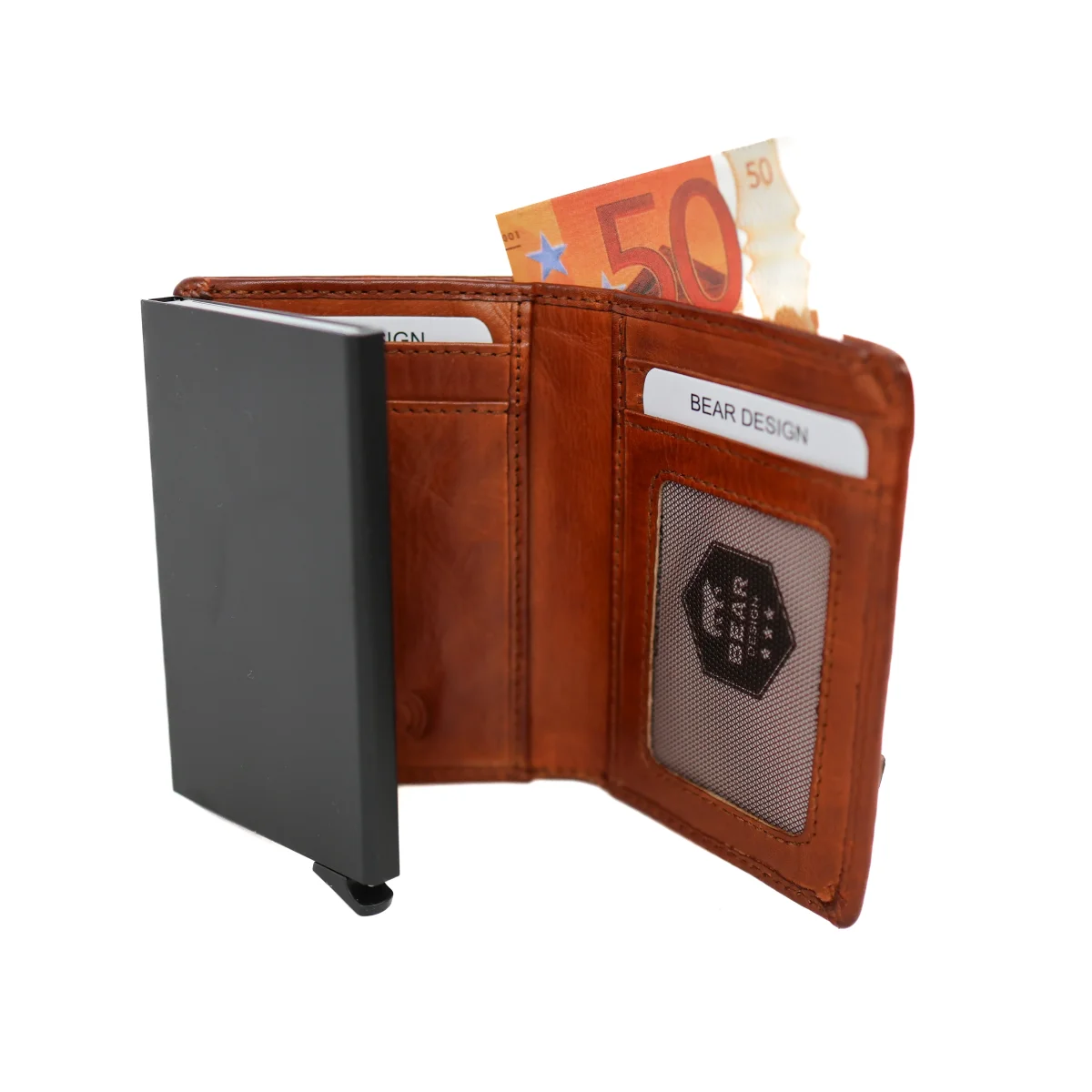 RFID-Kartenhalter 'Ruby' Cognac – Bild 7
