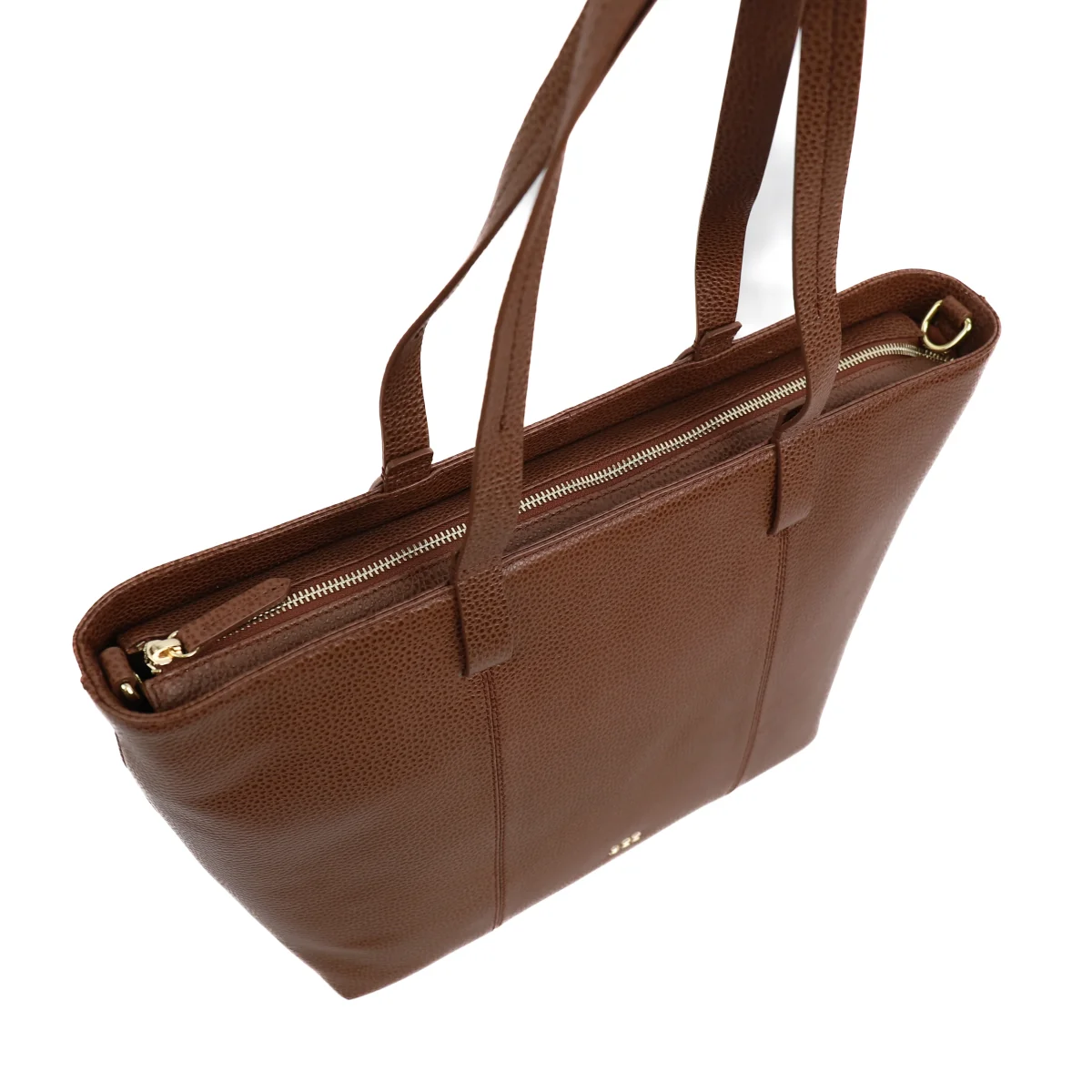 Großer Shopper 'Maya' Tipping Tan – Bild 7