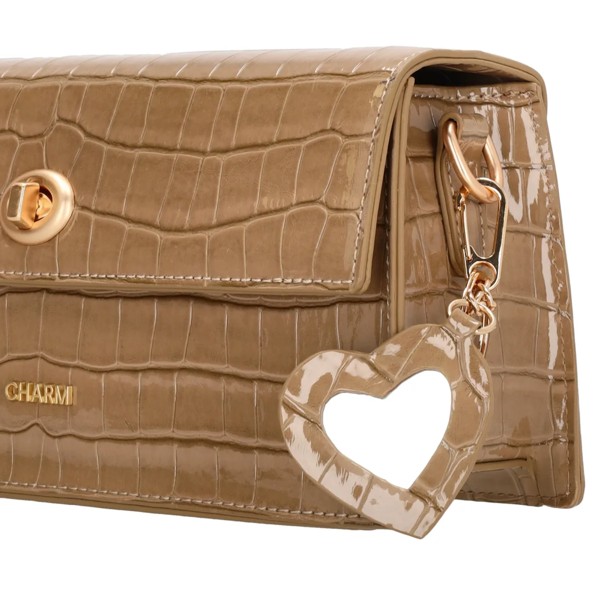 Knightsbridge Umhängetasche Taupe – Bild 7